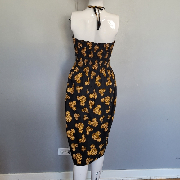 Disney Parks Exclusive Leopard Mickey Tube Dress, VGUC, Size S - Picture 3 of 7